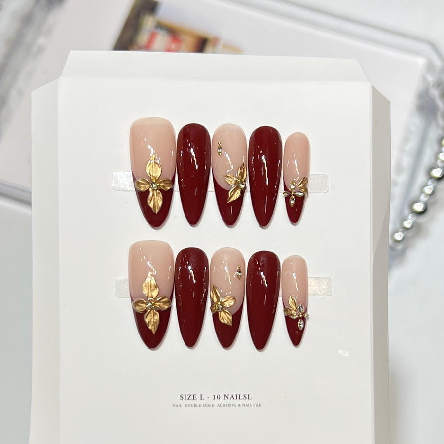 RareGoddess Handcrafted Press-On Nails 1334