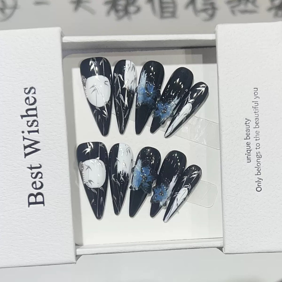 RareGoddess Handcrafted Press-On Nails DRS-19