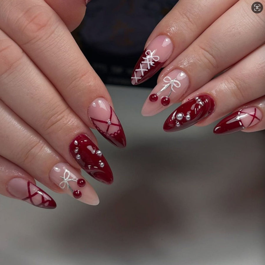 RareGoddess Handcrafted Press-On Nails JP20-231LYDZ