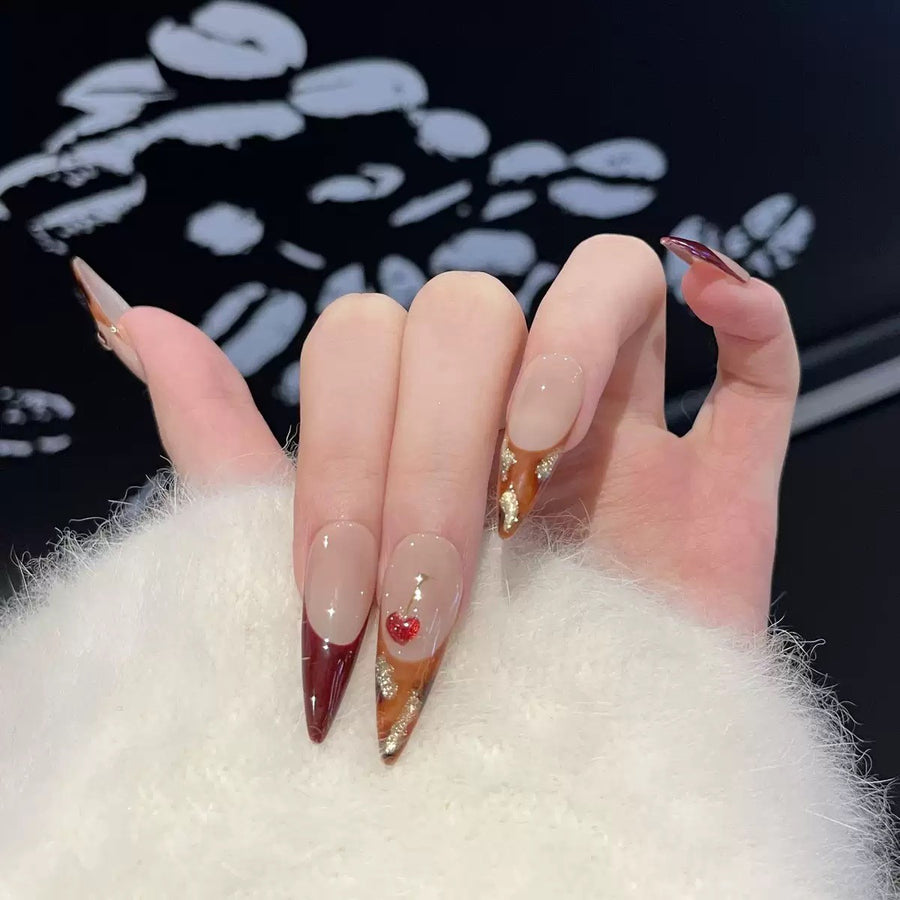 RareGoddess Handcrafted Press-On Nails DRS-2