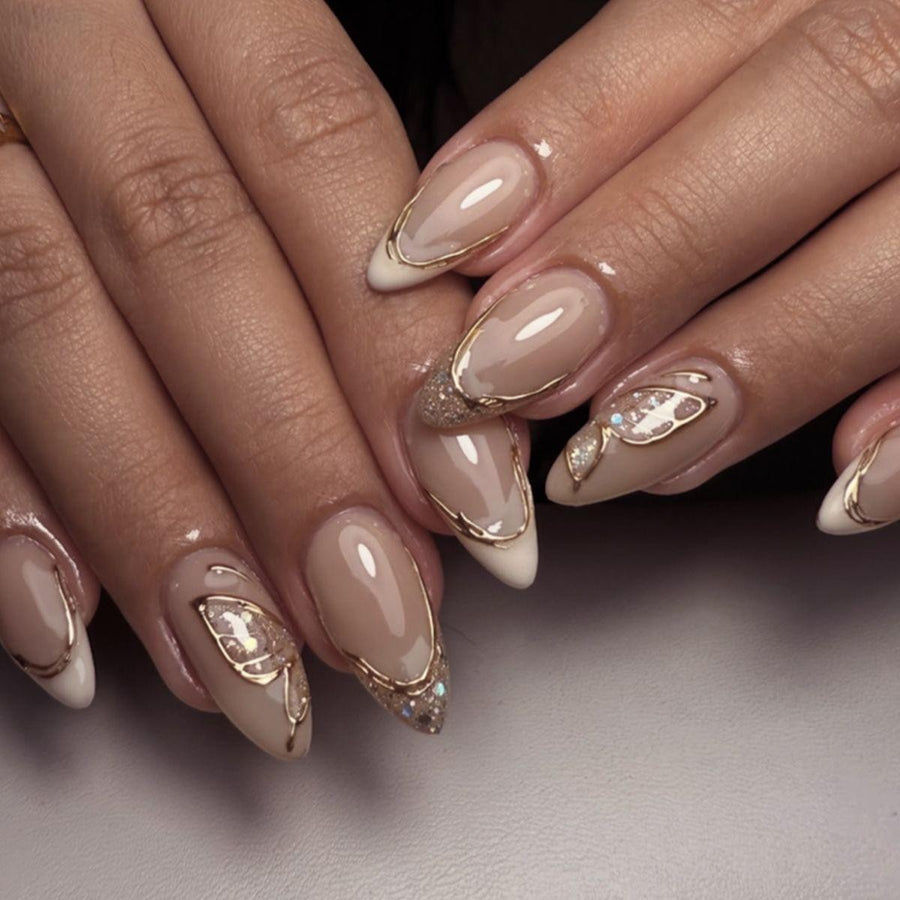 RareGoddess Handcrafted Press-On Nails JP4058