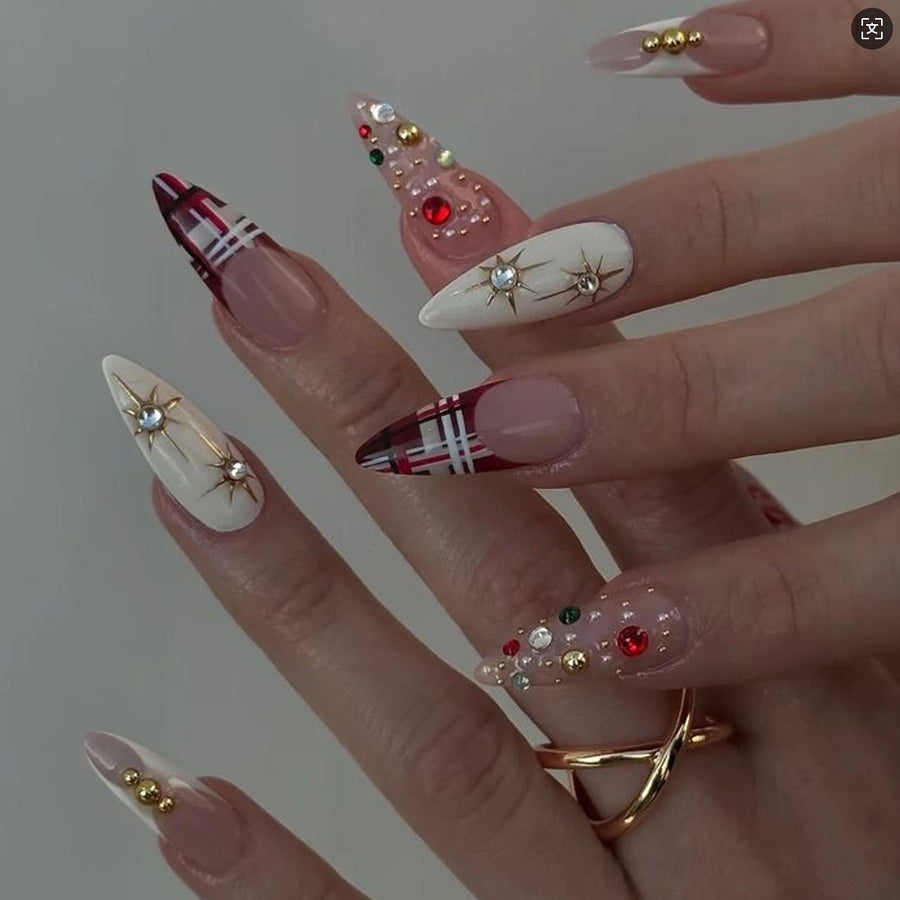 RareGoddess Handcrafted Press-On Nails JP20-160LYDZ