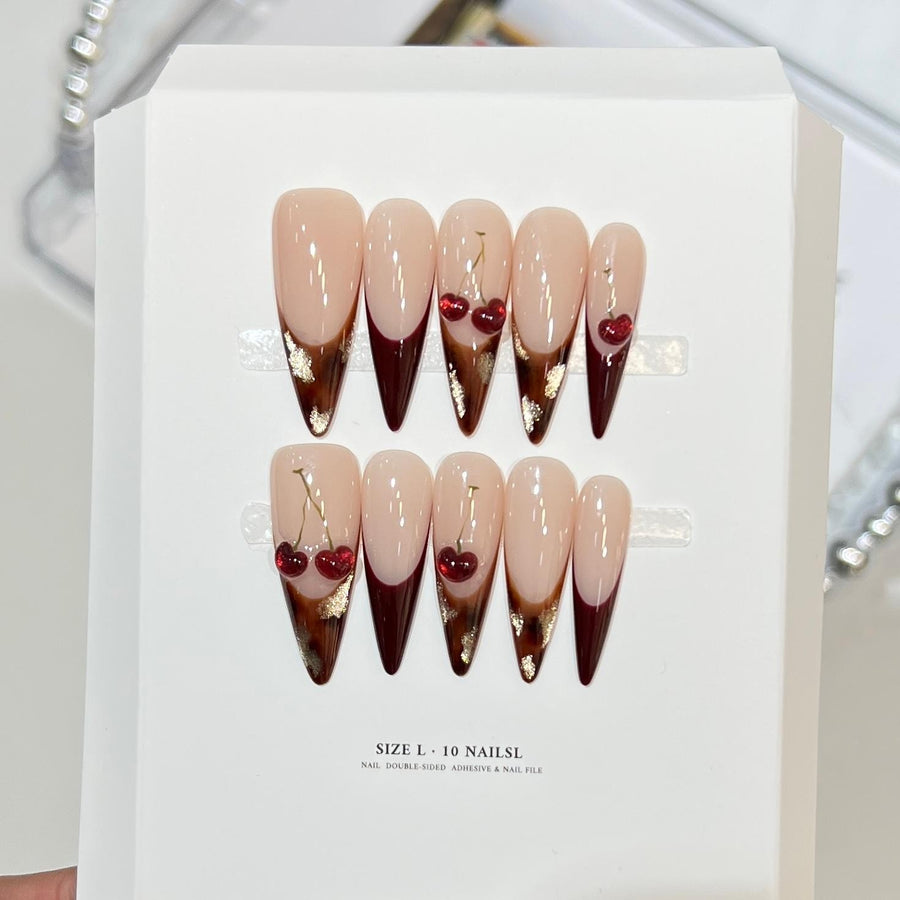 RareGoddess Handcrafted Press-On Nails 1252