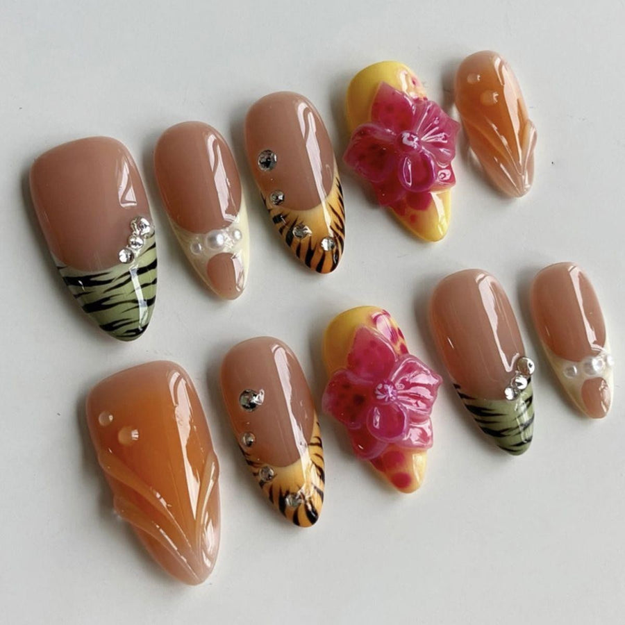 RareGoddess Handcrafted Press-On Nails JP4047