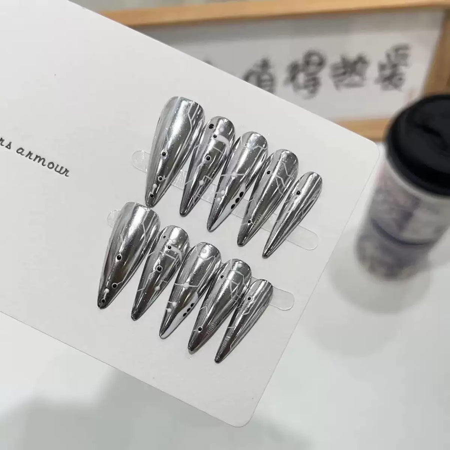 RareGoddess Handcrafted Press-On Nails DRS-20