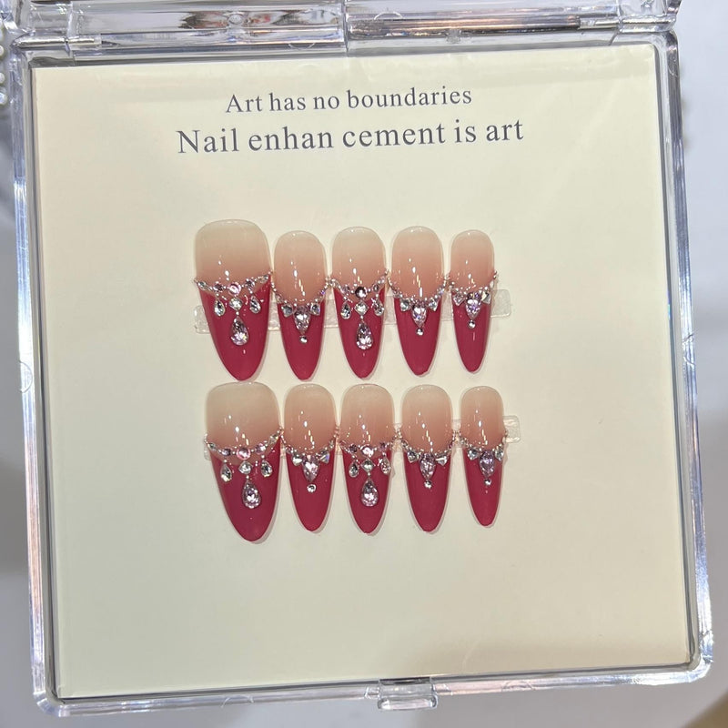 RareGoddess Handcrafted Press-On Nails 1218