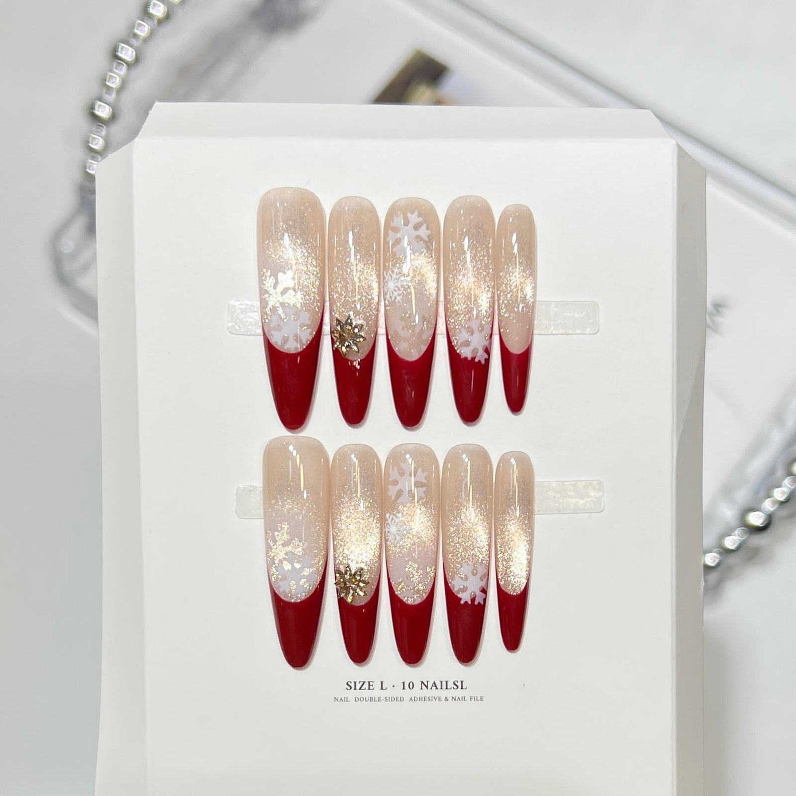 RareGoddess Handcrafted Press-On Nails 1328-A