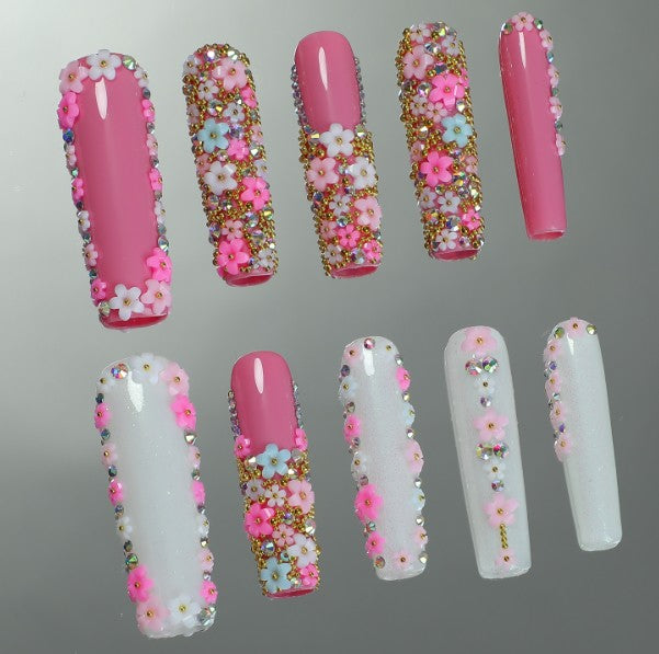 RareGoddess Handcrafted Press-On Nails SGJ-A3-0005