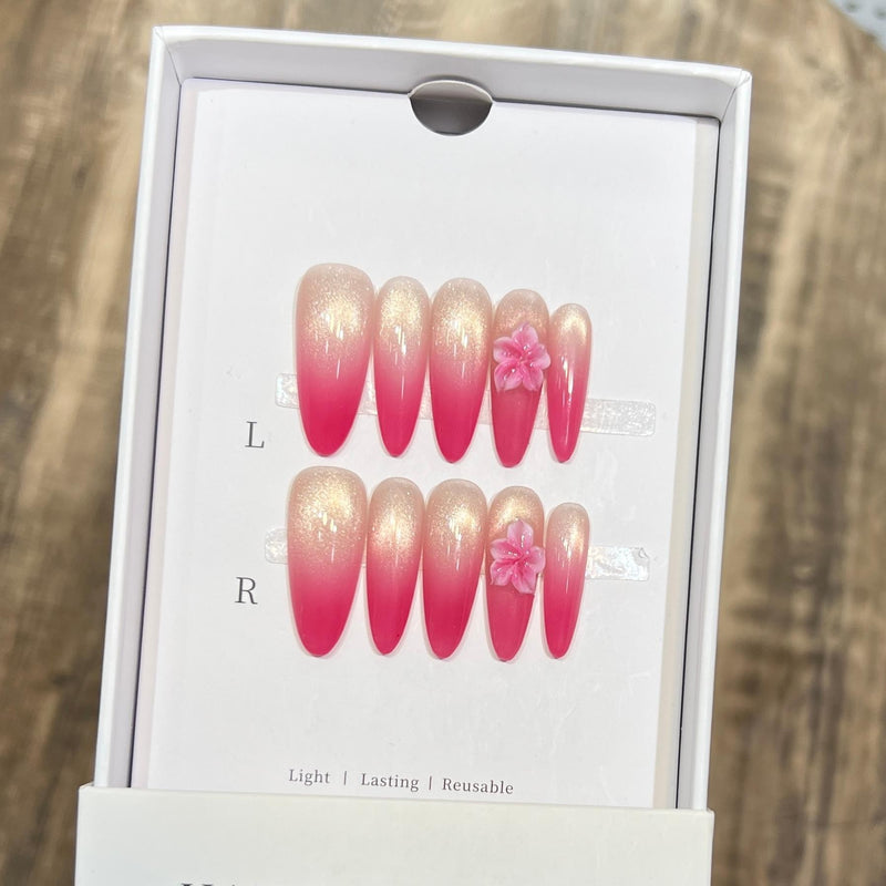 RareGoddess Handcrafted Press-On Nails D1050